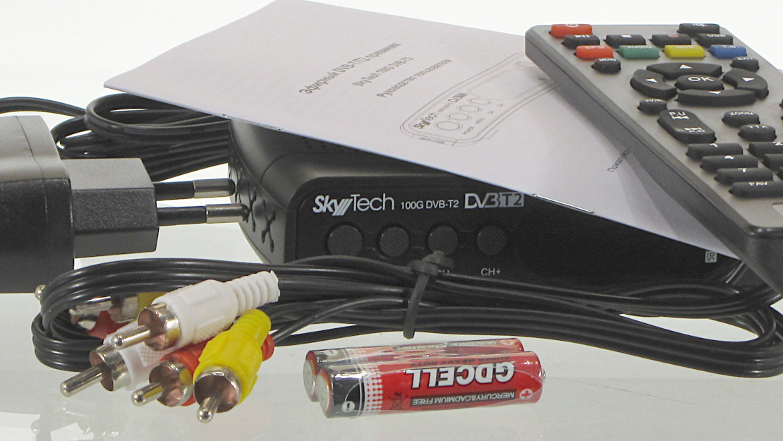 Skytech 100G DVB-T2 приёмник цифрового ТВ